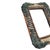 Safari Late 20th Century Safari Animal Print With Faux Bamboo Accents Mirror For Sale - Image 3 of 6