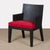 Wood Stall Model Armchair in Leather by Christian Liaigre, 1990 For Sale - Image 7 of 7