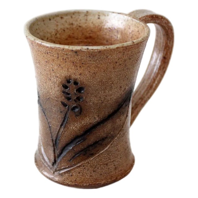 Vintage Studio Pottery Mug For Sale