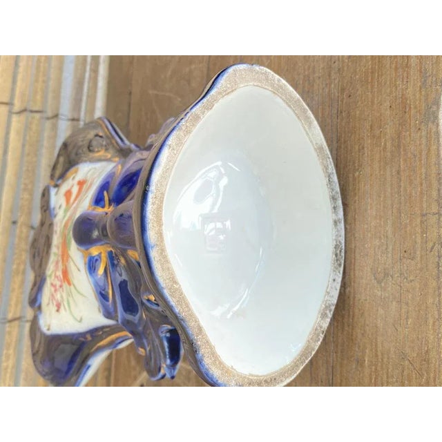 Ceramic Parisian Porcelain Vases, France, 1860, Set of 2 For Sale - Image 7 of 12