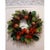 Pomegranate Winter Door Wreath Beautiful Realistic Holiday Christmas Arrangement For Sale - Image 14 of 16