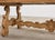 19th C. Spanish Baroque Bleached Oak Farmhouse Dining Table For Sale - Image 11 of 18