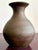 Vintage Boho Bulbous Earth Toned Vase With Matte Finish For Sale - Image 9 of 9