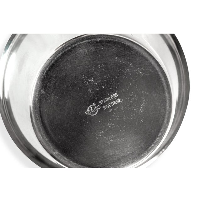 1960s Mid-Century Scandinavian Condiment Carousel in Oak & Stainless Steel by Stako W/ Complementary Mortar & Pestell - 6pcs For Sale - Image 12 of 16