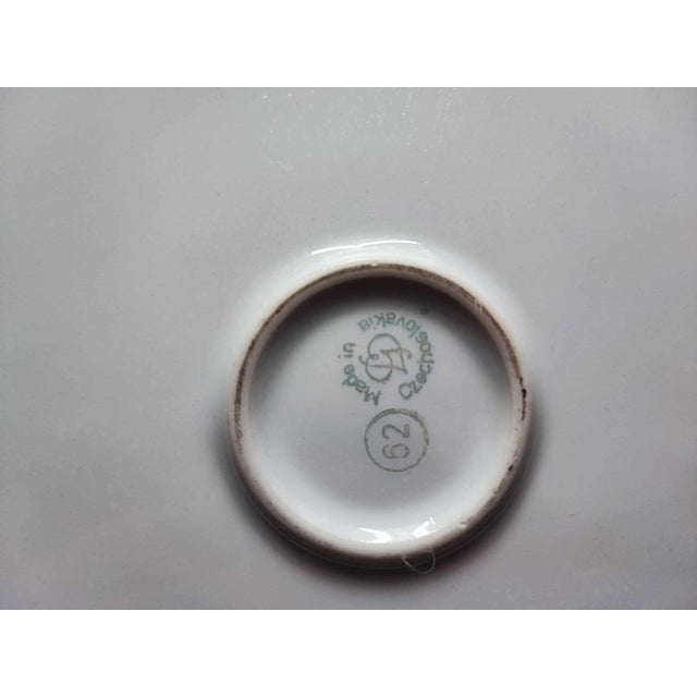 Ceramic Pre-War Plate with Mythology Scene, Czechoslovakia, 1890s For Sale - Image 7 of 8