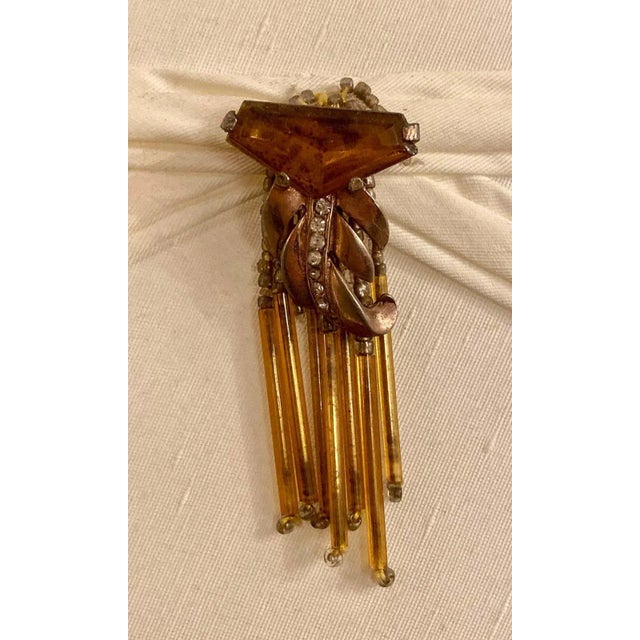 Metal 19th Century Marble and Bronze Table Lamp With Custom Shade, French For Sale - Image 7 of 12