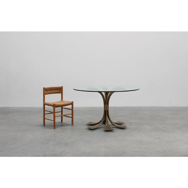 Italy / 1970 / Table / bronze / Mid-century A striking example of Italian mid-century design, this 1970s table showcases...