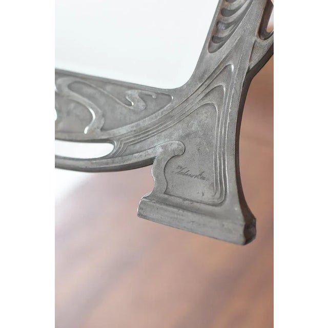 Art Nouveau Mirror from Argentor Works, 1910s For Sale - Image 9 of 11