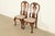 Kittinger Georgian Carved Mahogany Side Chairs or Dining Chairs, Pair For Sale - Image 17 of 17