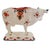 Ceramic 1970 Royal Delft Polychrome Cow Figurine For Sale - Image 7 of 10