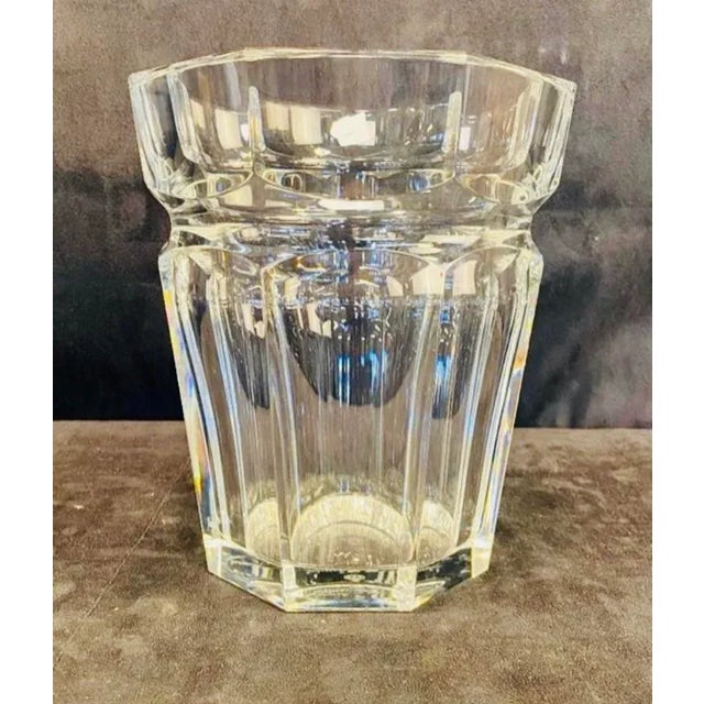 1990s 1990s Baccarat Crystal Moulin Rouge Harcourt Pattern Champagne Cooler Bucket For Sale - Image 5 of 5