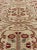 Mid 20th Century Vintage Turkish Runner With Floral Deco Design in Cream and Red and Green For Sale - Image 5 of 9