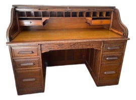 Example of Edwardian Rolltop Desks
