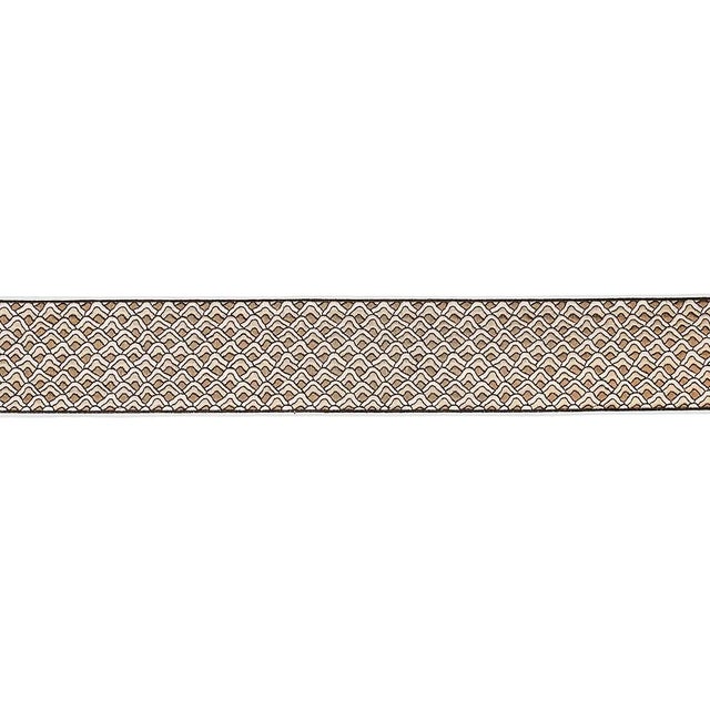 Tiny, irregular, and totally delightful, Sunrise Embroidery Tape’s all-over scallop pattern is embroidered for a...