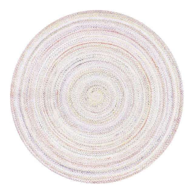 Faro Indoor/Outdoor Blue Area Rug, 5' 0'' X 5' 0'' For Sale