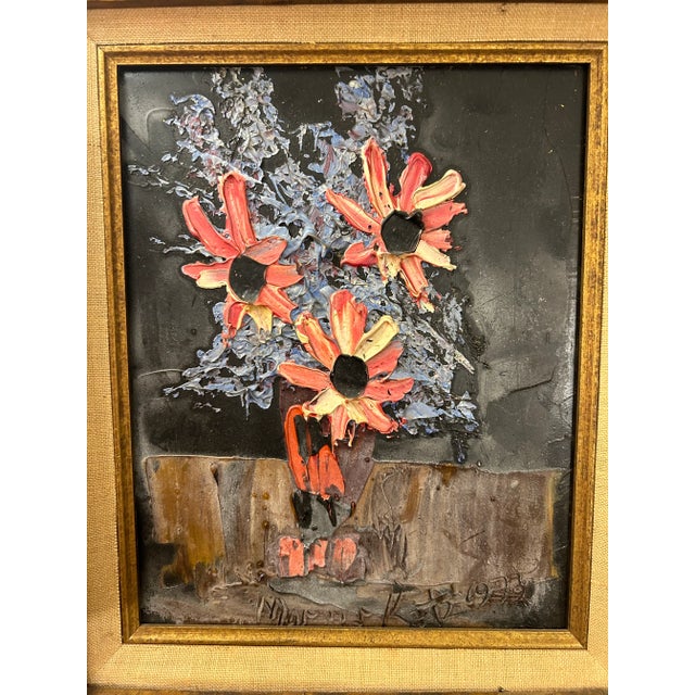 Original painting by the famous artist Morris Katz on board