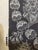 Rose Cumming’s Bellflower 100% Linen Fabric in Walnut 5 5/8 Yards For Sale - Image 4 of 8