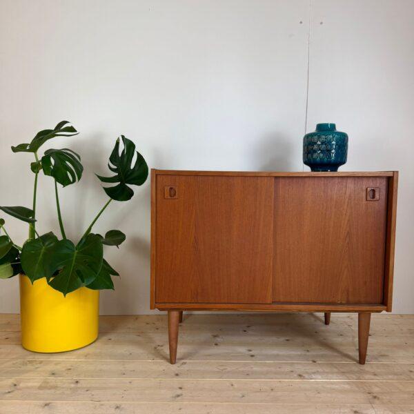 Vintage Sideboard in Teak, 1964 For Sale - Image 6 of 6