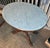 Antique Victorian Eastlake Marble -top Walnut Parlor Table table, late 19th century (circa 1870–1890). Featuring a thick,...