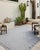 Inspired by the scenic mountain town in California, the Topanga Collection is an indoor/outdoor rug made of durable...