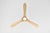 Linari Aerocurve Led Ceiling Fan - White and Brushed Brass With Natural Wood Blade Finish For Sale In Chicago - Image 6 of 7