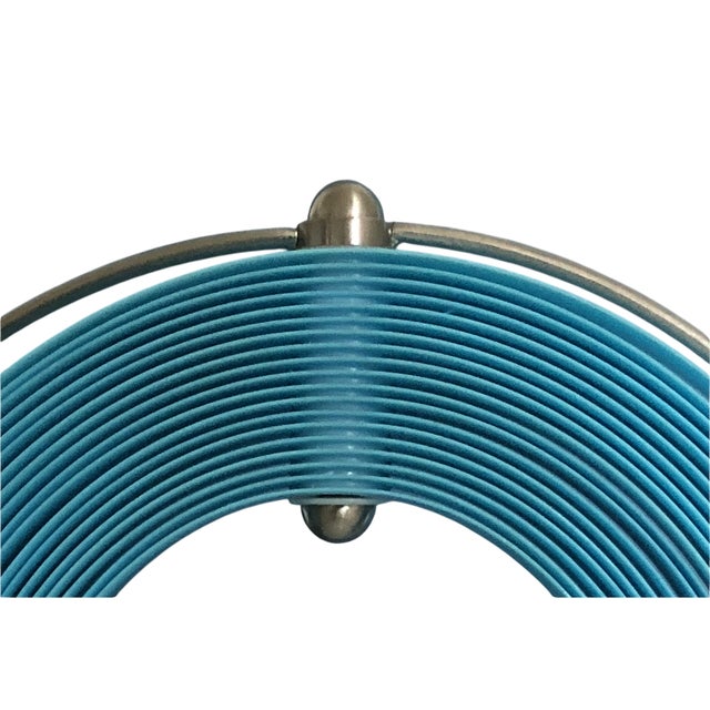 Metal Vintage Space Age Kare Table Lamp, 1980s For Sale - Image 7 of 9