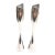 Vintage Nombe Smith Celentano Pewter Candle Holders Set/2 For Sale