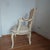 French Rococo Wooden Armchair For Sale - Image 4 of 12