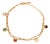 Rainbow Butterfly Charm Gold Anklet For Sale