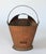 Farmhouse Antique Copper Tone Metal Coal Scuttle Bucket For Sale - Image 3 of 10