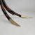 Italian Modern Oval Table in Bamboo, Brass and Glass, 1980s For Sale - Image 14 of 16