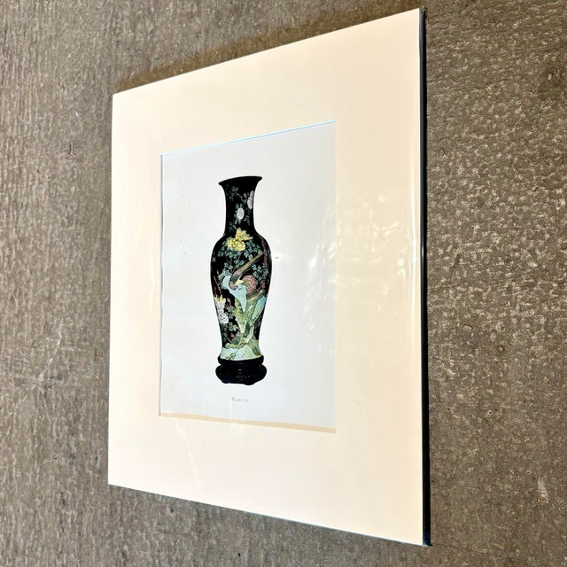 Paper Vintage Boho Print of Chinese Porcelain Vase For Sale - Image 7 of 8