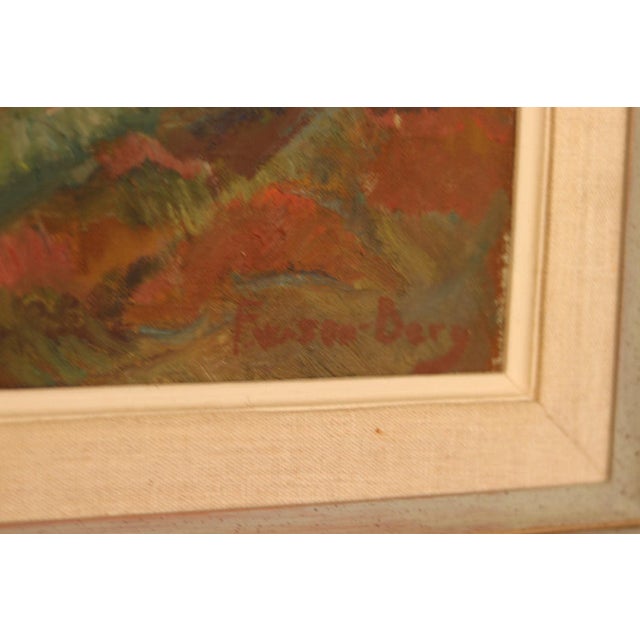 Frans Berg, Pine Forest, 1950s, Oil on Canvas, Framed For Sale - Image 10 of 18