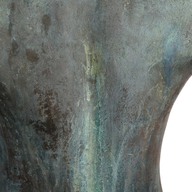 Metal Karl-Heinz Krause, Large Torso Sculpture, 1968, Bronze For Sale - Image 7 of 11