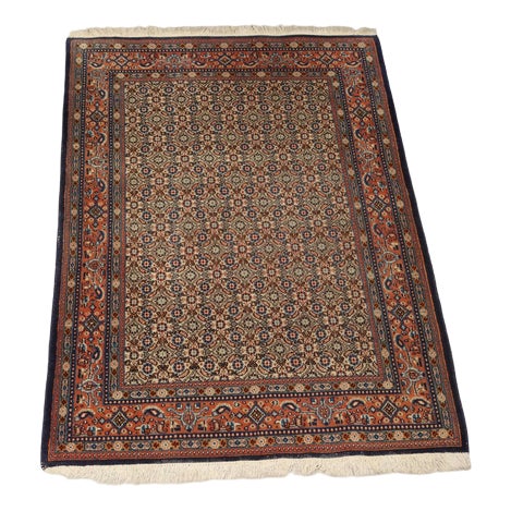 Middle Eastern Mud Rug in Wool For Sale