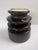 Vintage Locke Hi-Top Brown Glazed Porcelain Electrical Insulator, Usa For Sale - Image 4 of 11