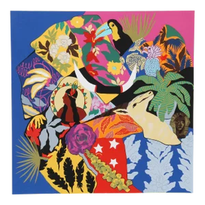 Horns of Plenty I, Hunt Slonem Screen Print