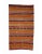 Textile Striped Vintage Colorful Kilim Rug For Sale - Image 7 of 7
