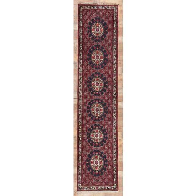 Vintage Persian Bijar Rug - 02'05 X 10'10 For Sale - Image 9 of 9