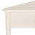 Spritely Home Gomez 1 Drawer 1 Shelf Corner Table in Ivory For Sale - Image 4 of 10
