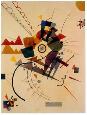 Wassily Kandinsky All Around (No Text) Lithographic Print, 1992