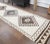 Vintage Turkish Oushak Handmade Wool Cotton White Runner Rug For Sale - Image 9 of 10