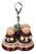 Porcelain Friars Salt & Pepper Set by Fratelli Niccacci for Deruta, Set of 3 For Sale