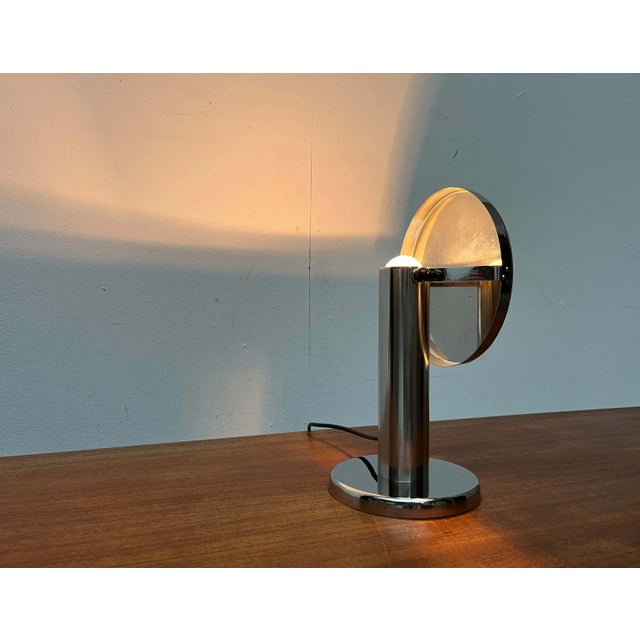 Metal Mid-Century Modern Minimalist Adjustable Table Lamp, 1960s For Sale - Image 7 of 18