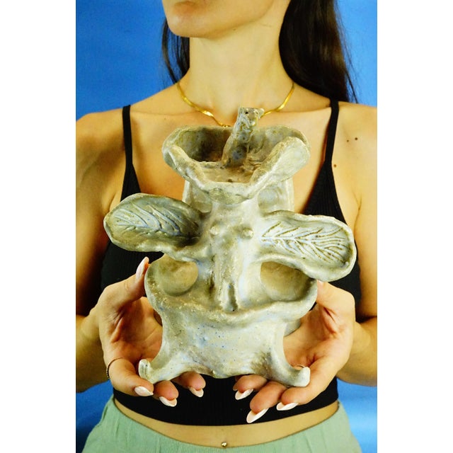 Terracotta Informal Biomorphic Anthropomorphic Sculpture attributed to Albisola, 1920s For Sale - Image 11 of 18