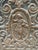 Late 19th Century Neoclassical Cast Iron Fireplace Surround & Figural Cover – 2-Piece Set 21.5" X 27" For Sale - Image 4 of 6