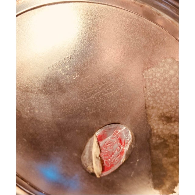 Metal 1980s Classic Gorham Large Silver Plate Revere Bowl For Sale - Image 7 of 7