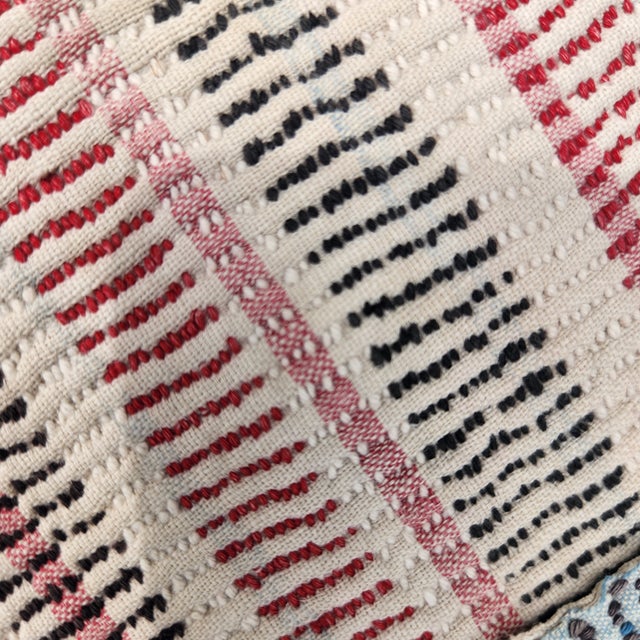 1930s Antique Microstitched Bangladesh Rally Kantha Quilt For Sale - Image 5 of 6