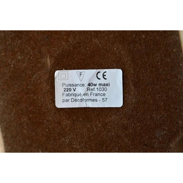 French Draped Table Lamp, 1990s For Sale - Image 12 of 13