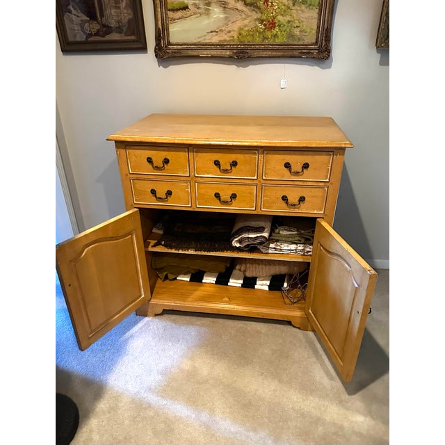 Shabby Chic Guy Chadock Vintage Chest For Sale - Image 3 of 6